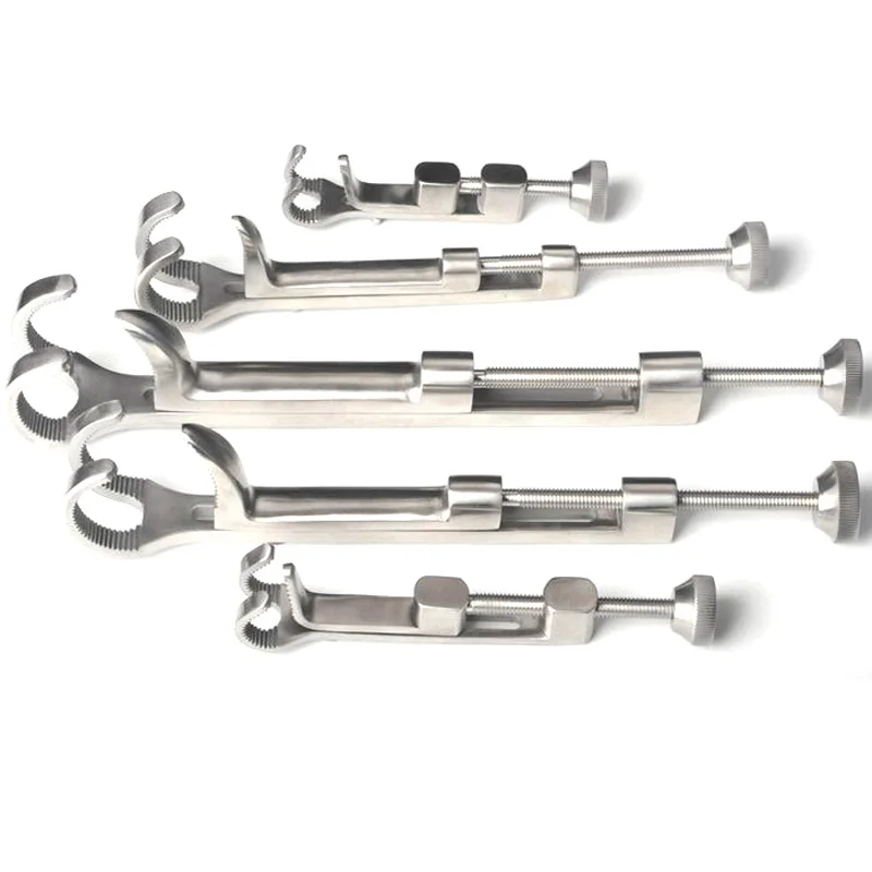 

Medical Bone Holder, three-claw fixator holding bone reduction forceps