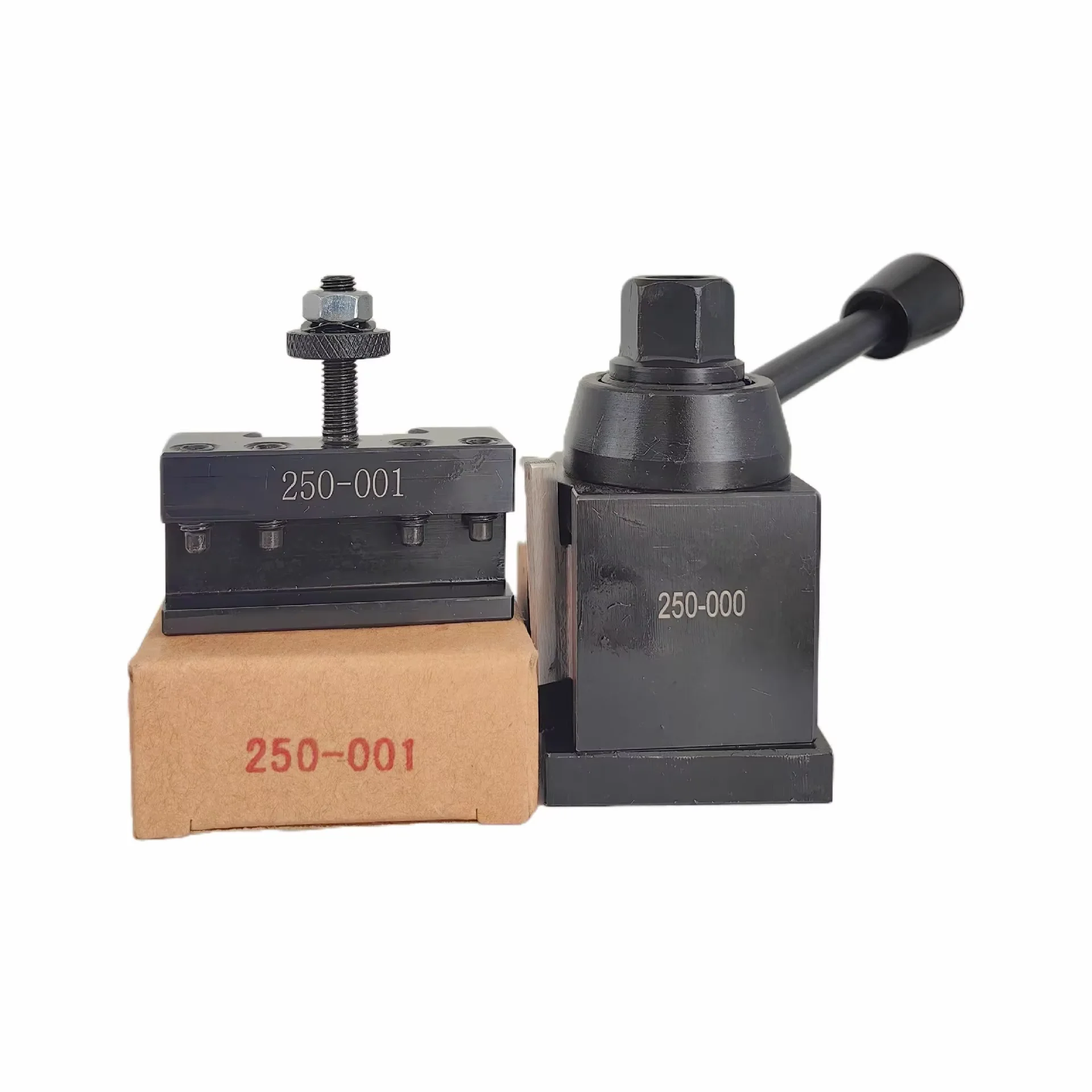 1PC 250-000/250-001/250-002/250-004/250-007/250-010/250-101 Wedge GIB Type Quick Change Toolpost Gereedschaphouder Voor Draaibank Gereedschap