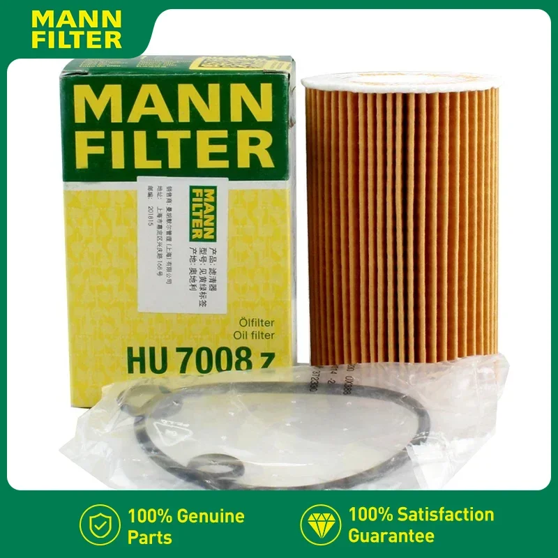 

For VW Jetta Passat Touran Tiguan Golf AUDI A6 SKODA Octavia SEAT Altea 03L115466 03L115562 MANN FILTER Oil Filter HU7008Z