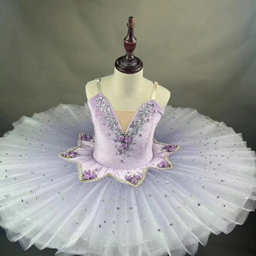 

Purple Professional Ballet Tutu Dress Girls Ballet Skirts Adult Women Ballerina Party Ballet Dance Costumes Girl Adults