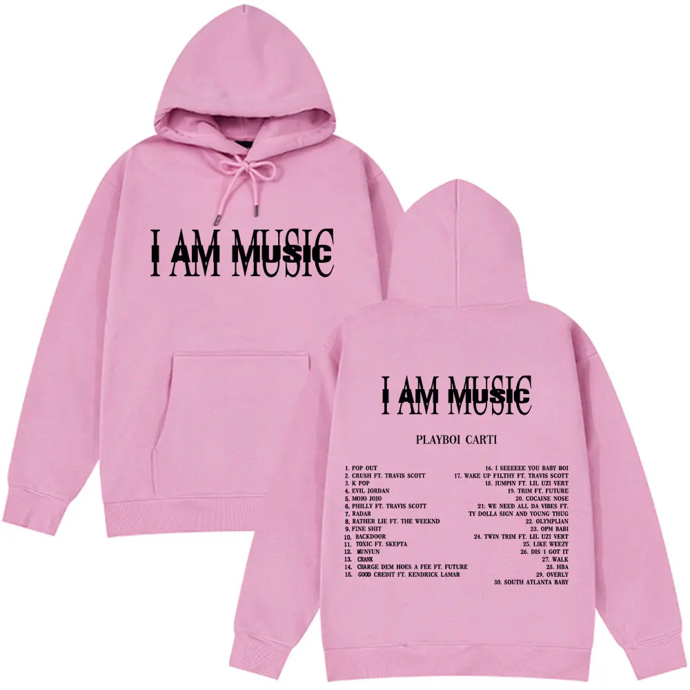 Playboi Carti I AM MUSIC New Album 2025 Hoodie Fans Gift Men Woman