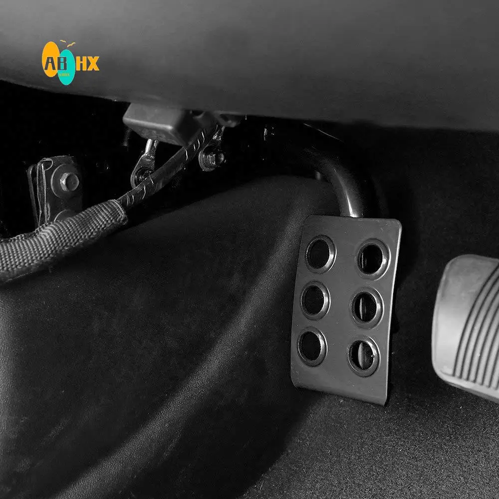 

ABHX-Steel Dead Pedal Left Side Foot Rest For Jeep Wrangler JK Unlimited 2007-2018 Rubicon Sahara X Off Road Sport Accessories