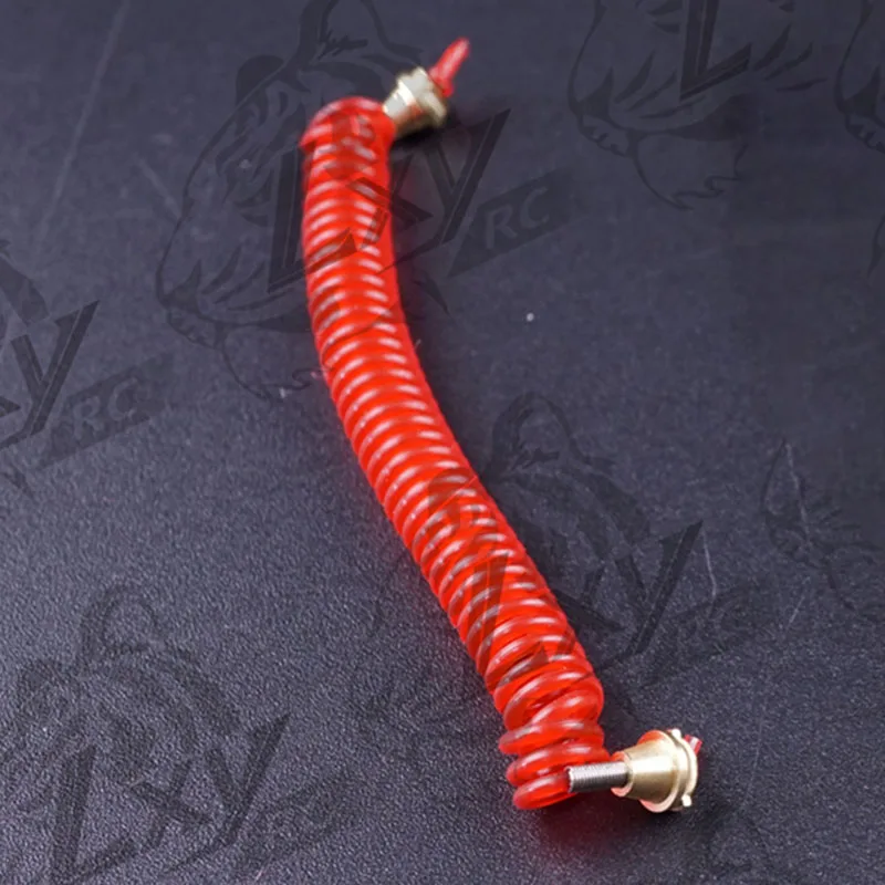 1:14 스케일 플라스틱 시뮬레이션 기관지 오일 파이프 타미야 RC 트럭 SCANIA 770S R620 VOLVO BENZ Arocs MAN TGX 자동차 액세서리