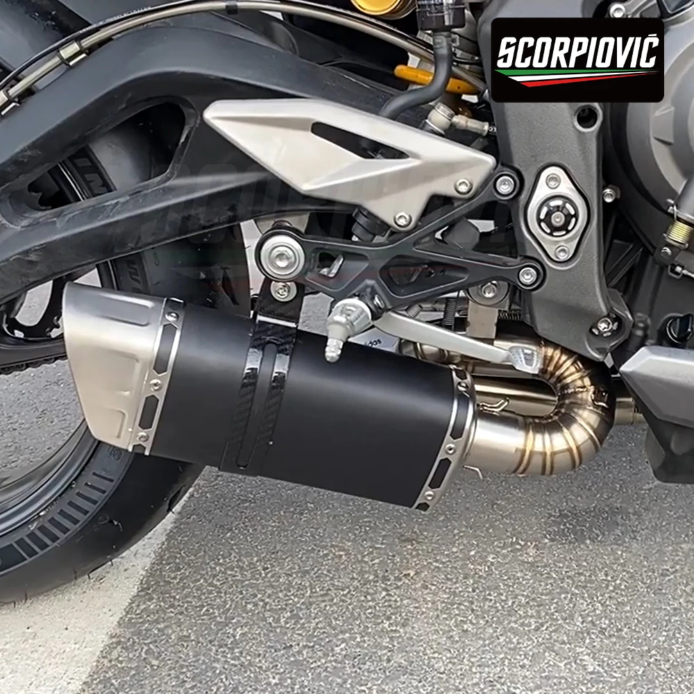 Universal 51mm Motorcycle Exhaust M11 Muffler With DB Killer For R3 MT07 FZ1 R6 R15 ZX6R ZX10 CBR300 GSXR1000 S1000RR MT09