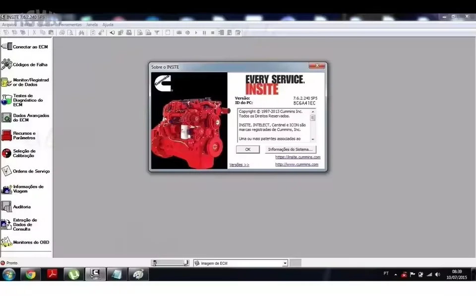 Neuester Kalterm 4.7.1.007+ Cummins Insite 8.9.130.PROkeygen Engine Diagnostic Fault Code Engine Diagnostic Test Adjustmen