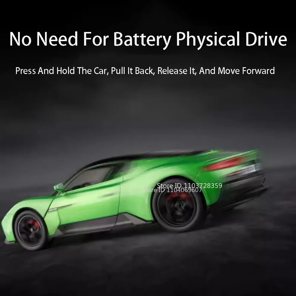 1:24 MC20 SVJ63 モデルミニチュアスポーツカーおもちゃ 合金ダイキャスト ドア開閉 プルバック サウンドライト装飾 スーパーカー 子供向け