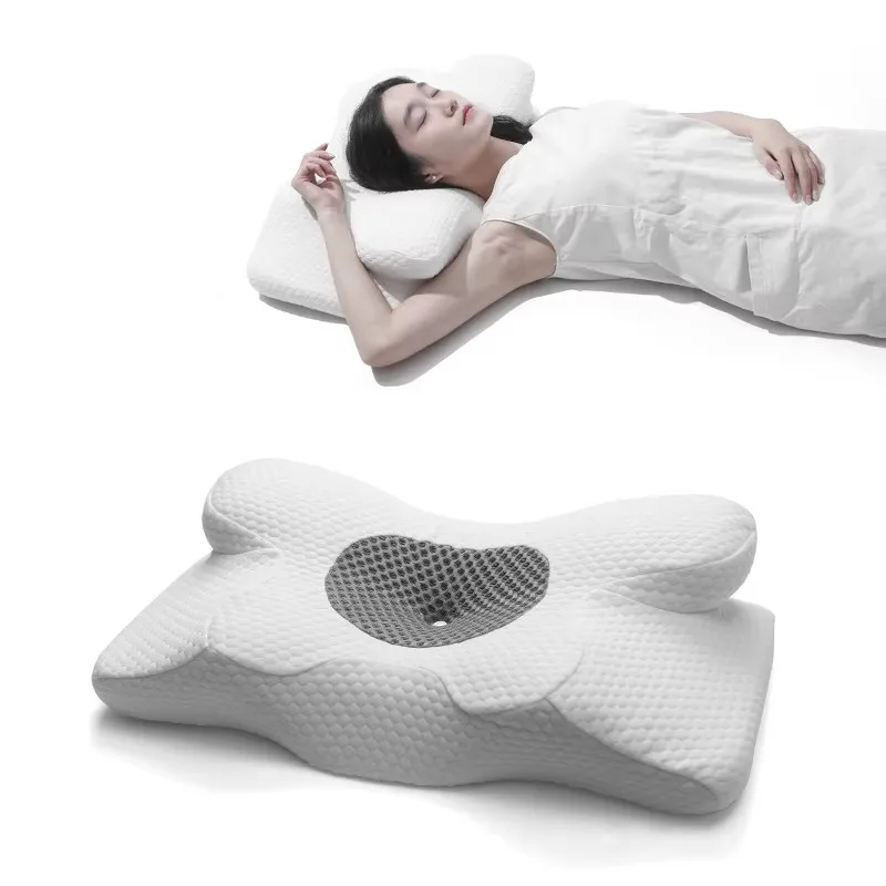 Cross-border Memory Cotton Pillow Special-shaped Household Gift Sleep Memory Pillow Rebound Neck Pillow Zero Pressure