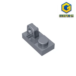 Gobricks GDS-824 힌지 플레이트 1 x 2 상단에 손가락 1개로 잠금 가능 레고 30383 어린이 DIY 조각과 호환 가능