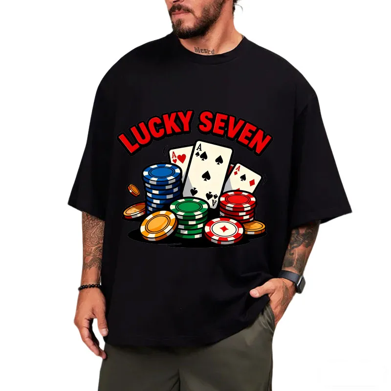 

1 шт., модная брендовая мужская футболка в стиле хип-хоп из чистого хлопка с короткими рукавами и круглым вырезом, с открытыми плечами, 1 шт.