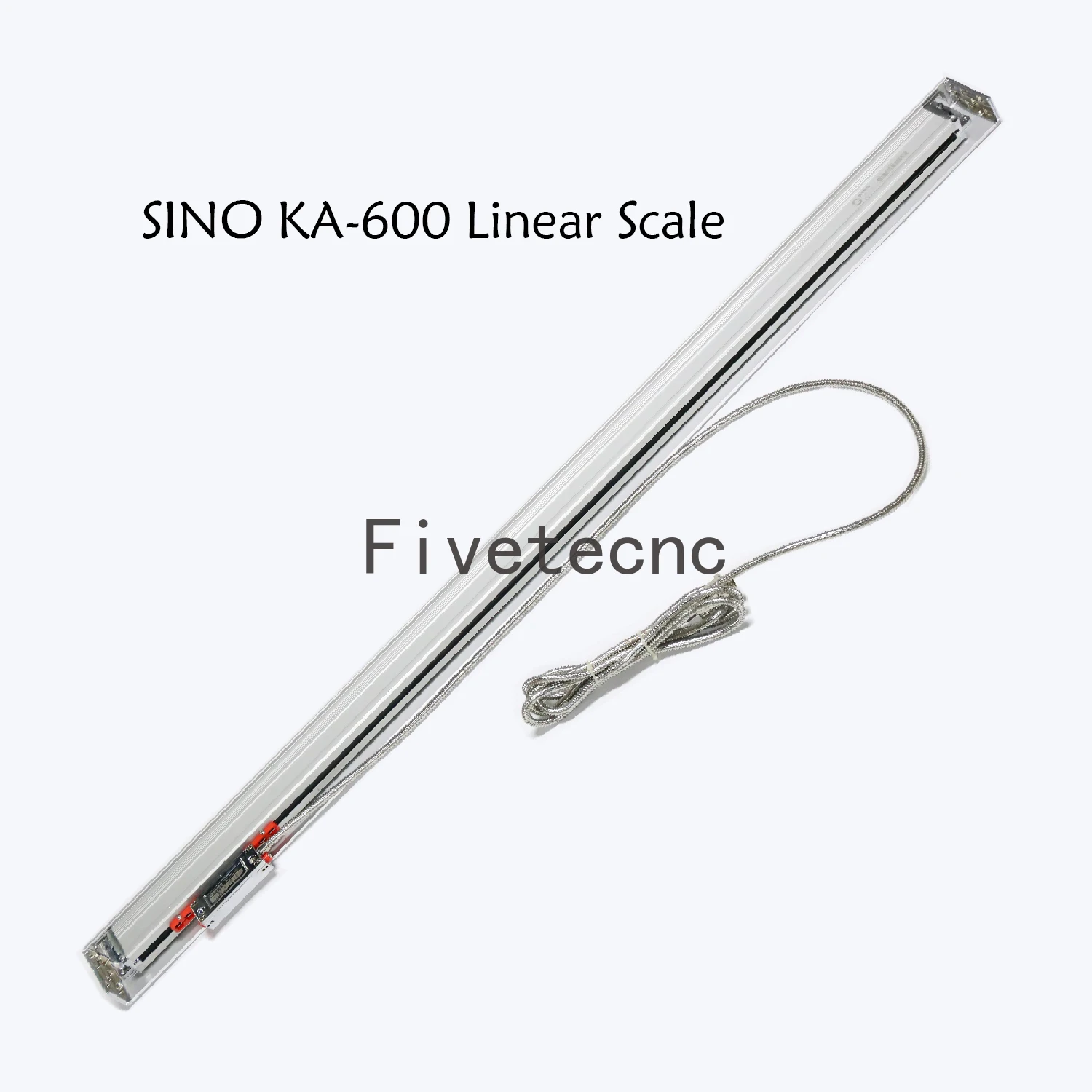 SINO KA-600 1000 1100 1200 1300 1400 1500mm 1micron RS422 DRO Linear Glass Scale KA600 0.001mm Optical Encoder for Milling Lathe