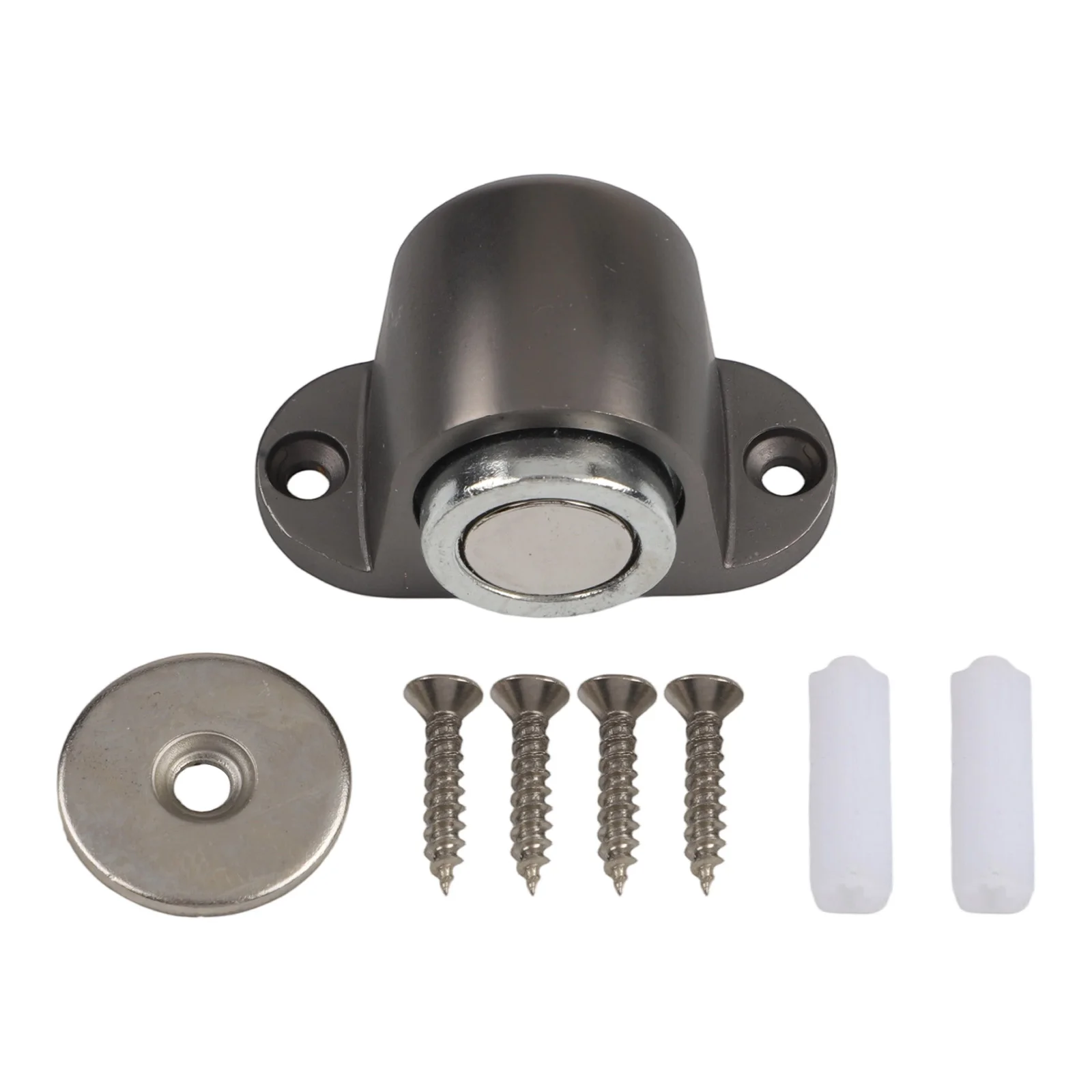 Door Stop Elegant Door Stop Magnetic Door Stop Stable Floor Installation Stainless Steel Construction Super Suction Design