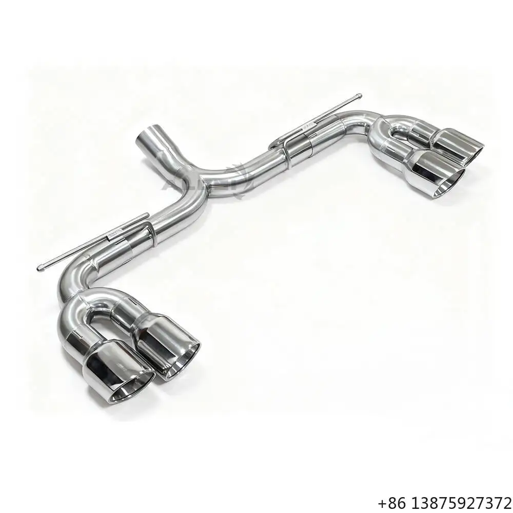 

Performance Catback Exhaust for 8R 2.0T 2021-2025 High Flow Stainless Steel Racing Muffler 4 Exhaust Tips