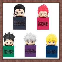 Anime Hunter X Hunter Action Figures Lucilfer Zoldyck Killua GON FREECSS Hisoka Kurapika Figure PVC Doll Collectible Model Toys