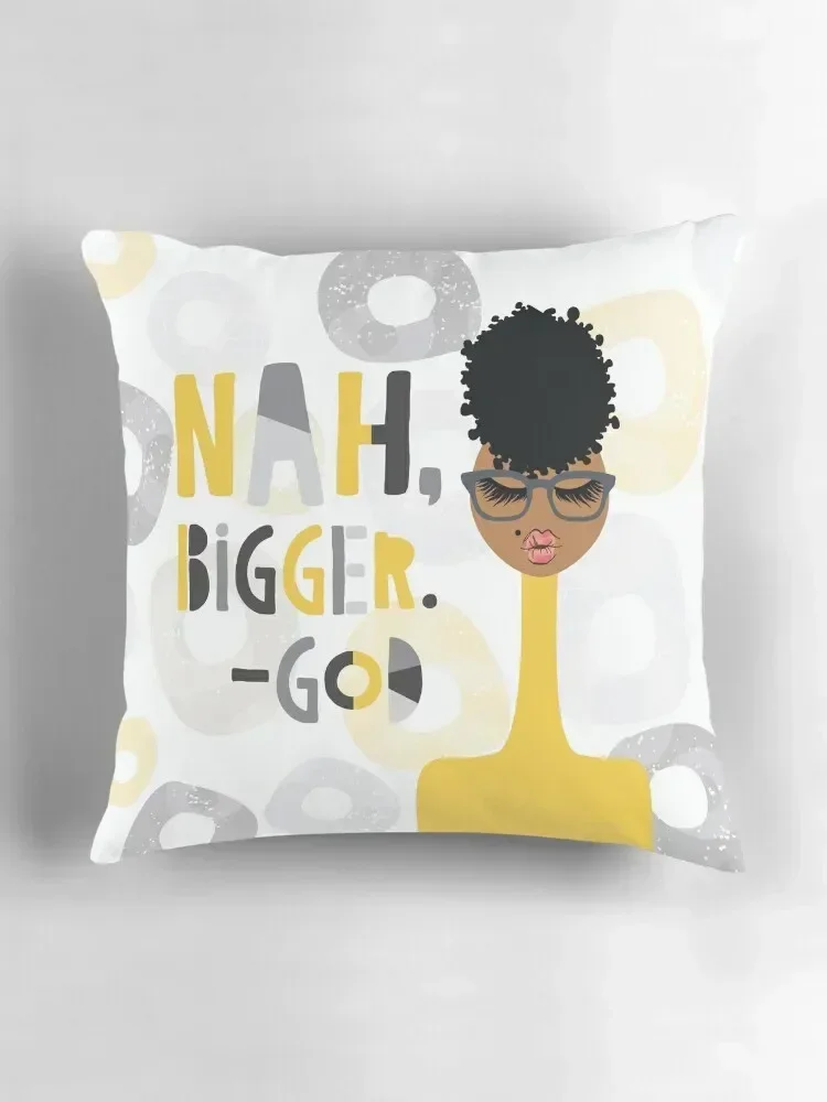 ناه أكبر. - أغطية وسائد مزخرفة من God Throw لأغطية أريكة الأريكة لغرفة المعيشة وسادة فتاة أنيمي #3