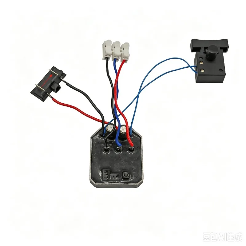 Brushless Angle Grinder Controller Switch Assembly, Pin Lithium Battery Angle Grinder Control Board 02695