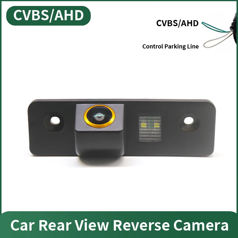 Cámara de visión trasera de coche AHD para Ford Mondeo MK2 MK3 Fusion Fiesta MK5 ST Classic Ikon Flex Mustang Taurus