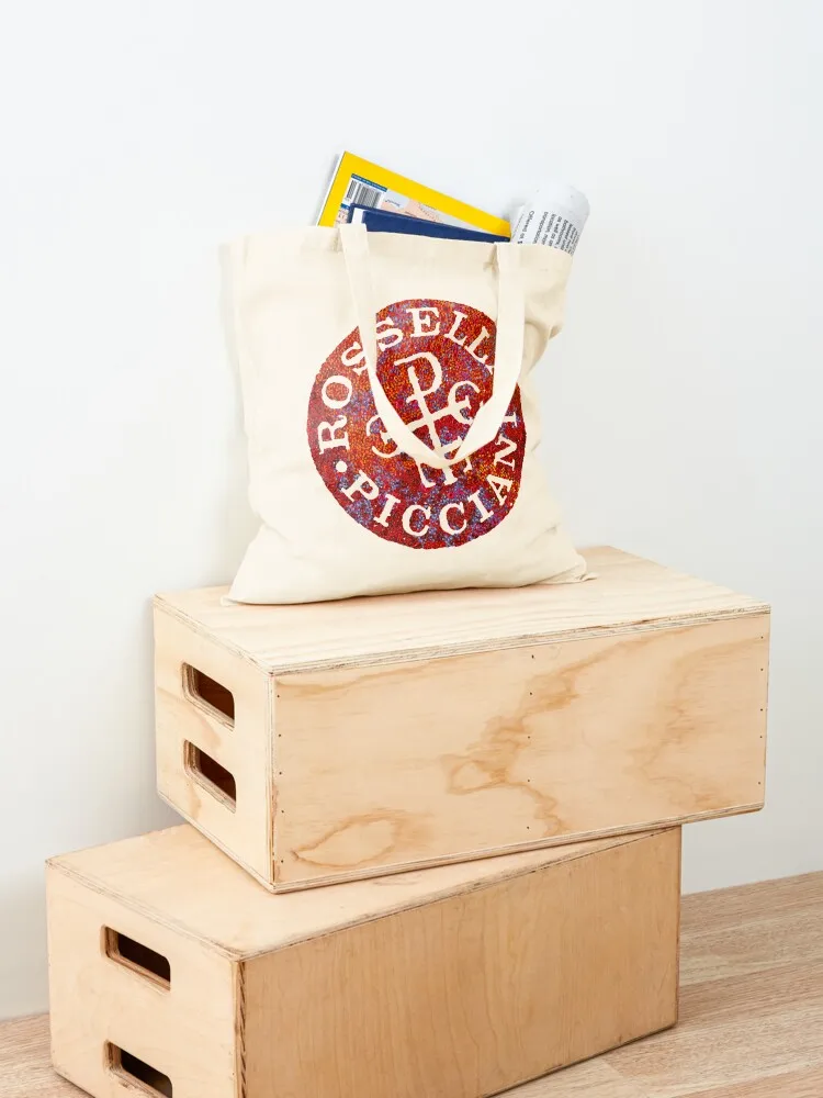 الزهور في النار - حقيبة تسوق روسيللا بيكسياني حقيبة تسوق نسائية لطيفة حقيبة يد محمولة للتسوق حقائب يد نسائية