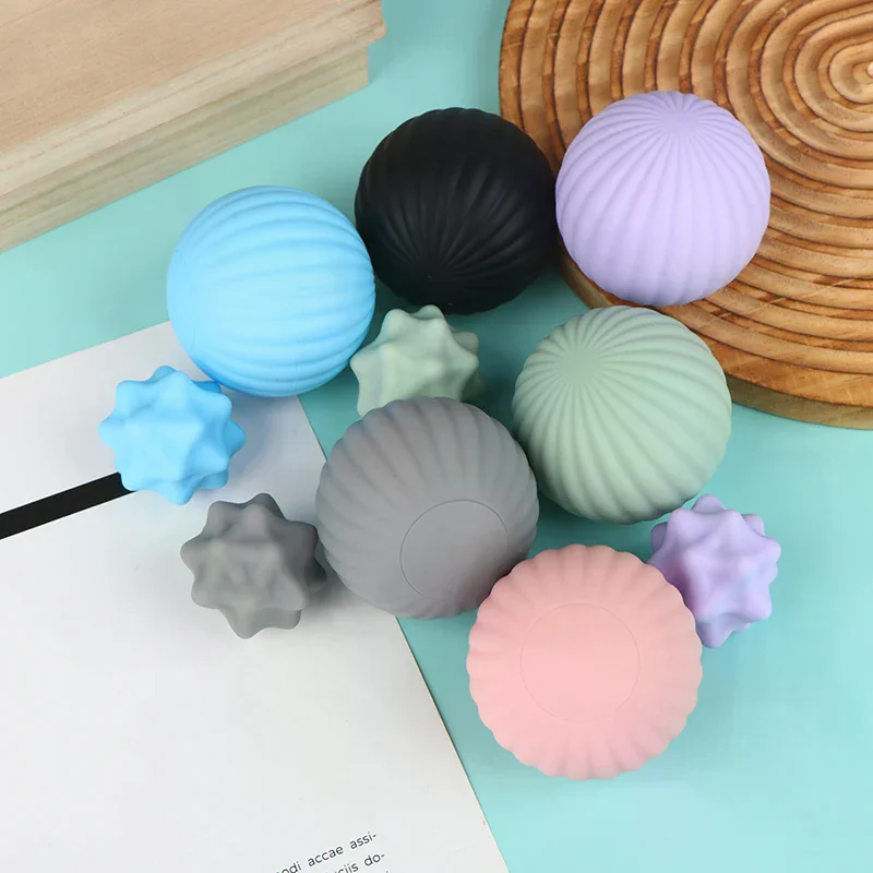 

Физический мяч для фасции, силиконовый массаж глубоких тканей для йоги, фитнеса, плеч, шеи, ног, оборудование для расслабления мышц рук