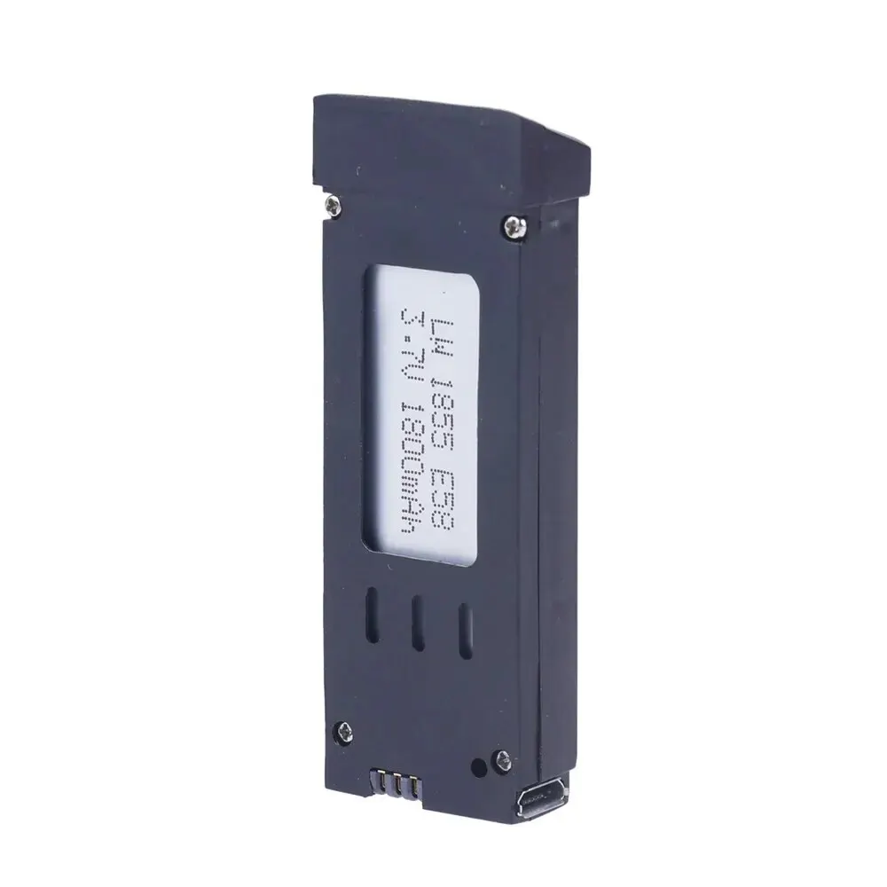 Pack De 3 Baterías Lipo 3.7V 1800mAh Para Dron – Repuesto Compatible Con E58, E68, JY109, 998 Pro Y Más
