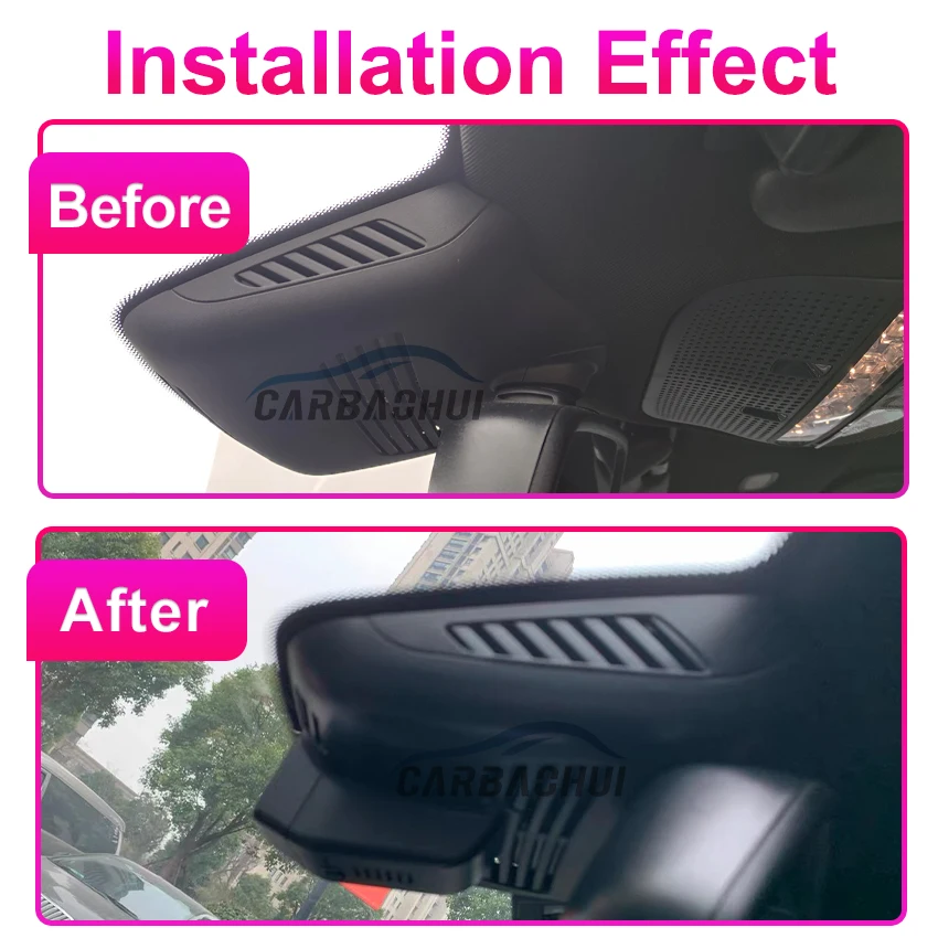 

Видеорегистратор для автомобиля с Wi-Fi, 4K, простая установка, для Mercedes-Benz C300 4Matic W205, C200 Coupe, C220d, C220, S205, W208 2015-2018 гг.