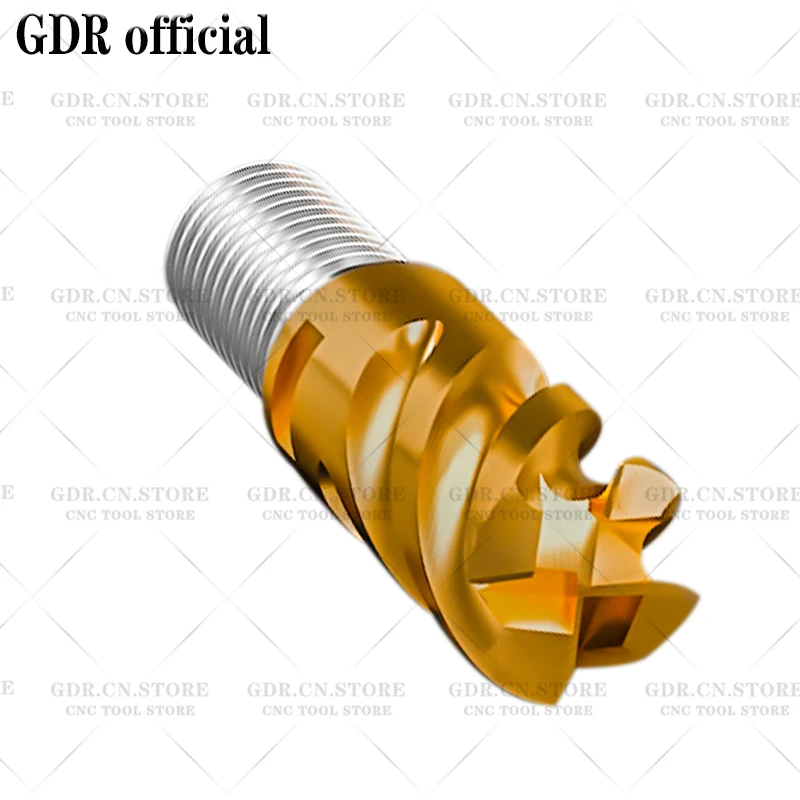 Carbide locking tooth milling cutter head M5 M6 M8 M10 M12 D8 D10 D16 D18 D20 locking Thread milling cutter head