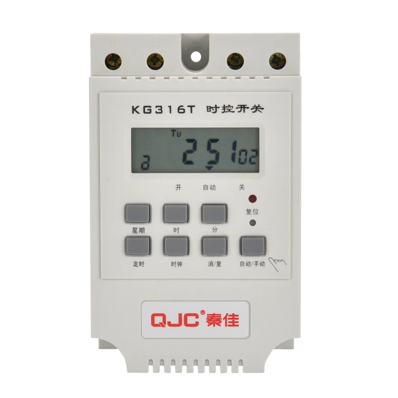 

QJC Manufacturer OEM ODM Wall Mounted KG316T Time Switch Digital Timer