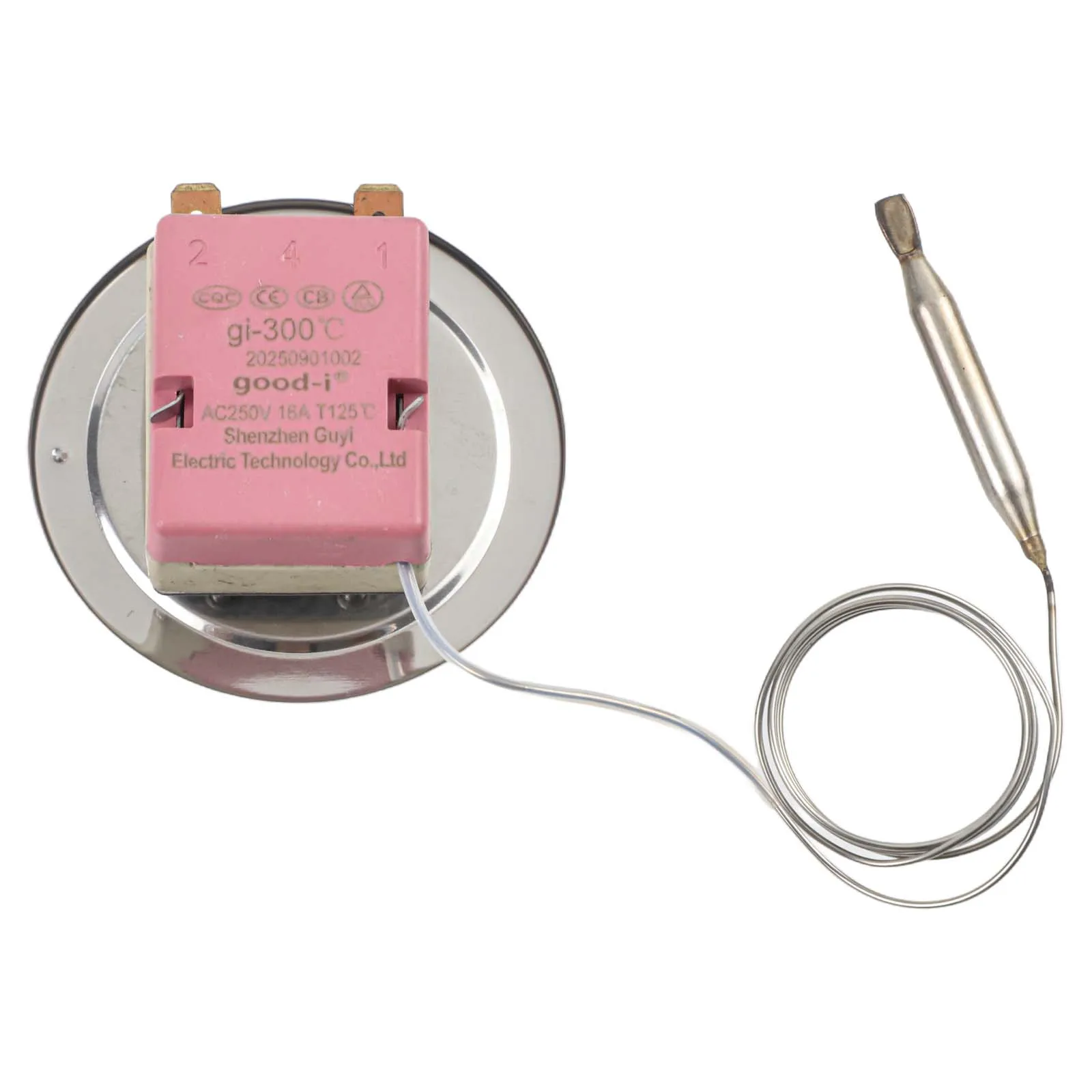 50-300 Thermostat Temperature Rod Diameter 5mm Electric Fan Thermostat Precise Temperature Control Industrial Equipment