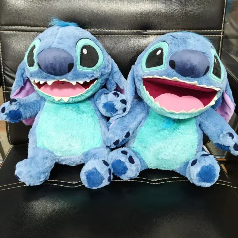 38 centimetri Disney Lilo & Stitch Peluche Anime Bambola Burattino A Mano Del Fumetto Farcito Morbido Compagno Di Compleanno Per Bambini Regali Di Natale