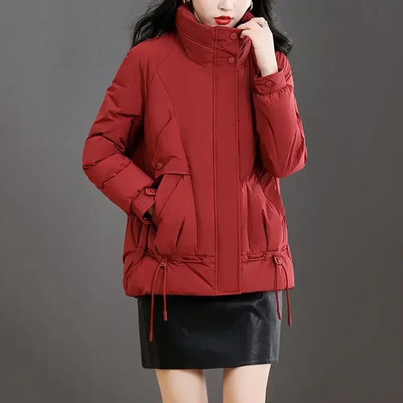 Fashion 2025 Parkas Woman Loose Casual Padded Cotton Jackets High Quality Youthful Thick Discount Offers Quilted Coats for Women