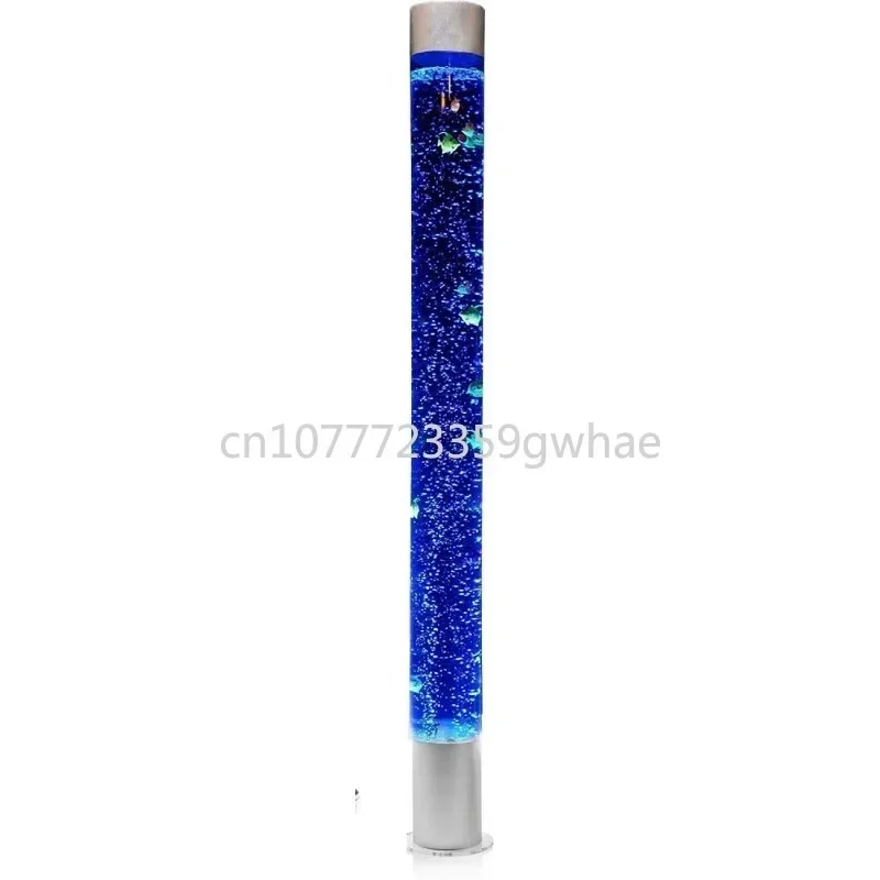 Color Changing Floor Lamp, Application Controlled Mounting Bracket, 6-foot Fish Tank Induction Bubble Tube