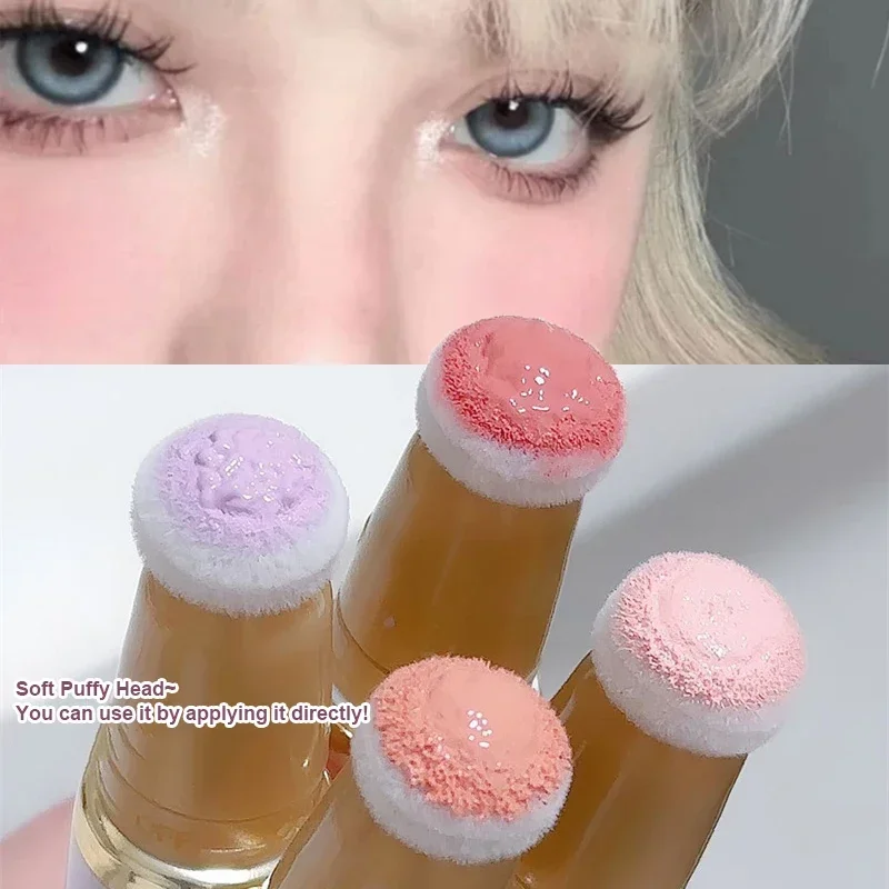 Colorete líquido, colorete mate de terciopelo, pigmento facial, belleza duradera, crema Natural, tinte para mejillas, colorete rosa melocotón, Cosméticos de maquillaje coreanos