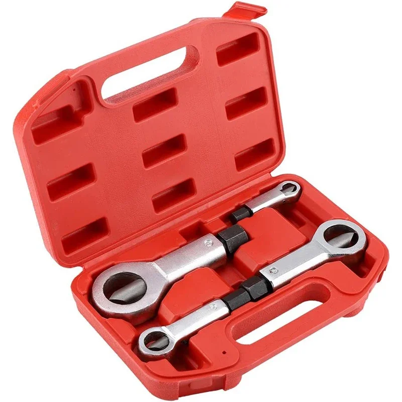 Heavy-Duty Nuts Splitter Tools Set Nut Breaker Tool Durable Portable Manual Remover Extractor Hand Splitting Tool