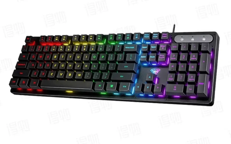 AULA S3005 Mechanical Gaming Keyboard With Quiet Operation, Membrane, Suitable For Office Use, Laptops/PCs/Desktops