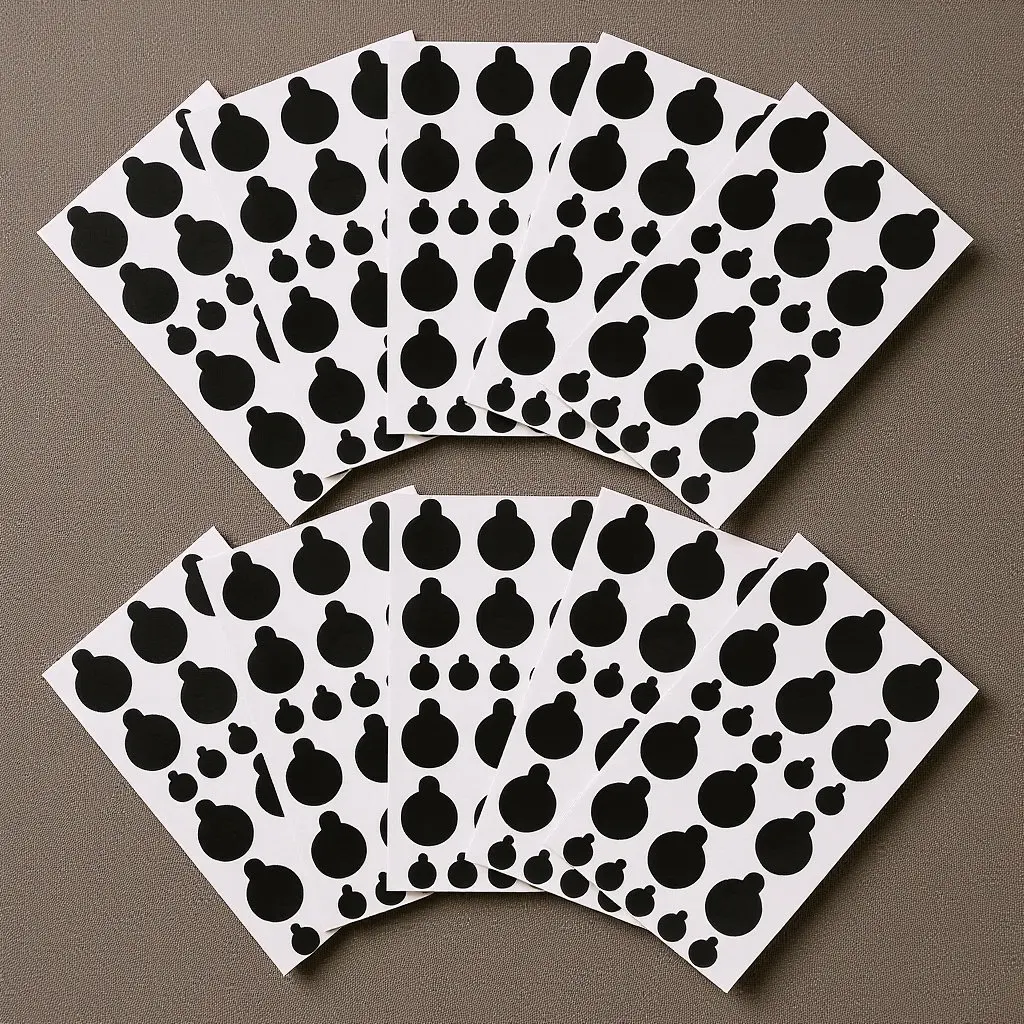 Blackout Privacy Stickers for Electronics
