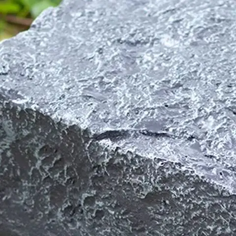 مربع الصخور المناظر الطبيعية ضوء فيلا ساحة فناء فناء حديقة أضواء العقارات بارك منتجع LED ديكور مصباح حديقة الحجر #3