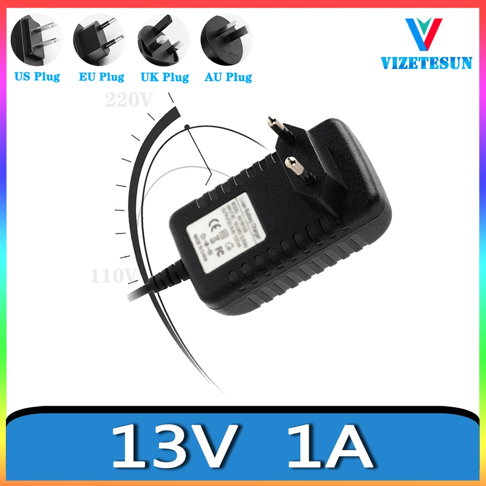 

13V 1A Punch Attendance Machine Power Adapter 13V 1000MA DC Regulated Power Cord DC 5.5 * 2.1MM