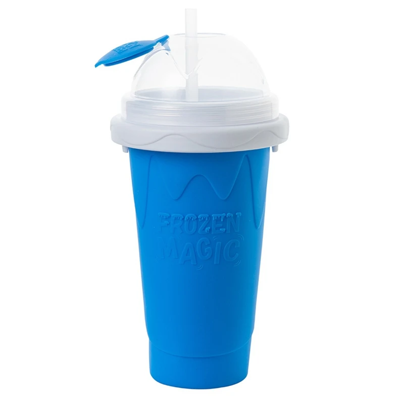 1 Piece Slushie Maker Cup Is Cool Stuff Things Smoothie Cups With Lids And Straws,