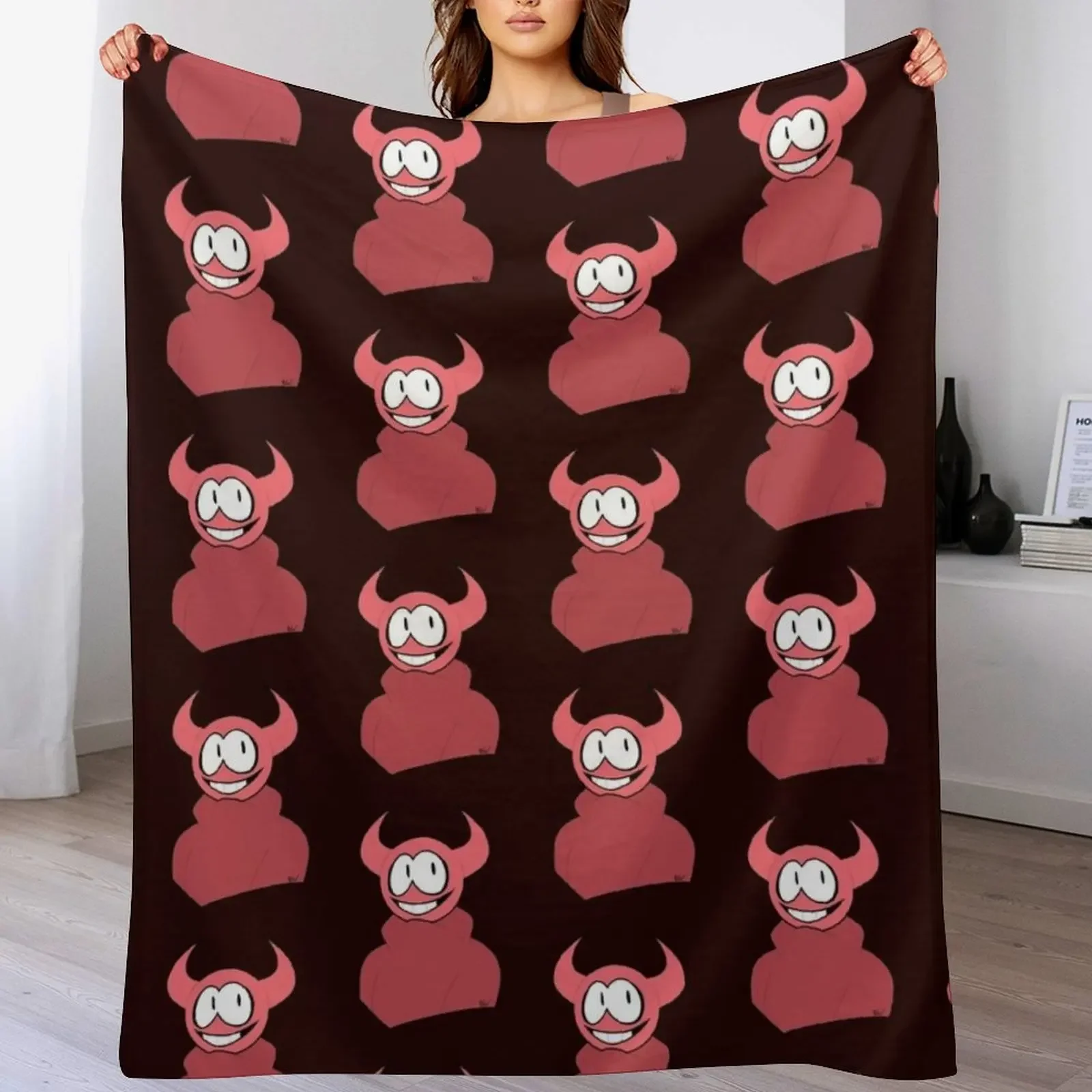 Bob Velseb Throw Blanket Warm Plush Fuzzy Blanket for Living Room