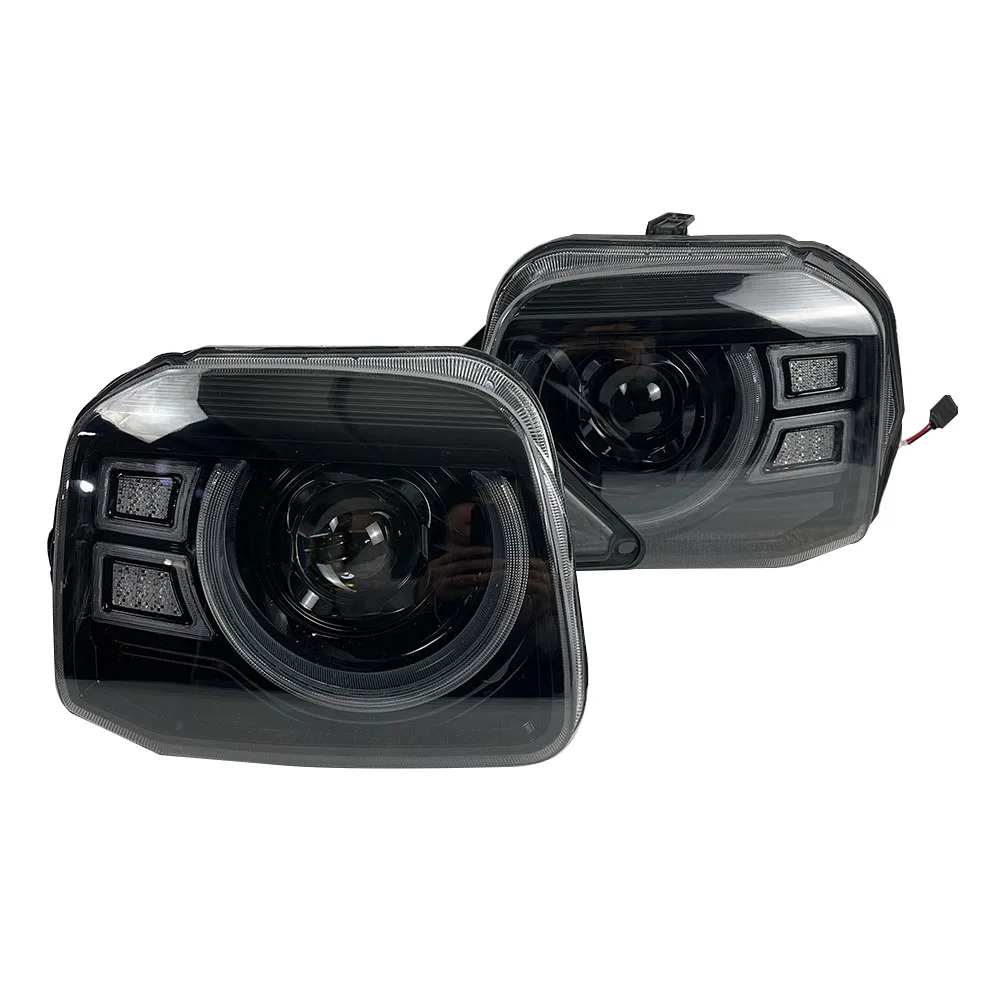 Pair Car LED Headlights for Suzuki Jimny 1998-2015 9216790 9216708 Head Lamp JA33V JB23W JB33 JB43