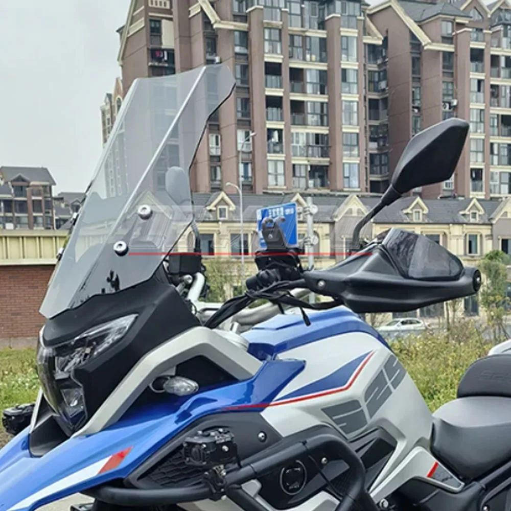 FOR KOVE 525X/500X/400X Windshield Modification Parts: Thickened and Heightened Straight Front Windshield Glass