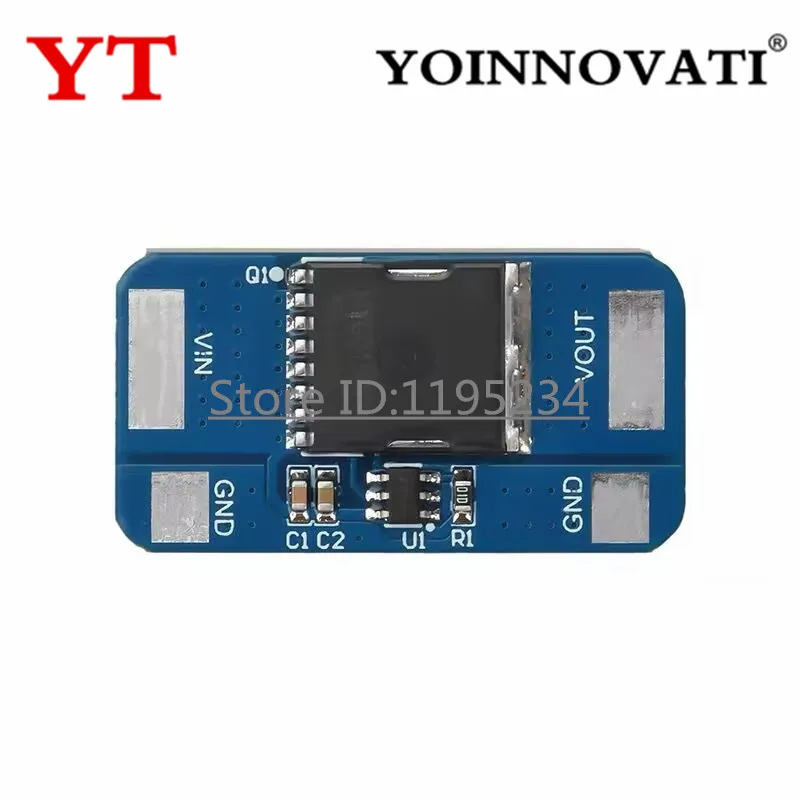 5-30V 10A LM74700 Ideal Diode Module Backflow Prevention Ideal Diode Rectifier 0.05V Ultra-low Voltage Drop