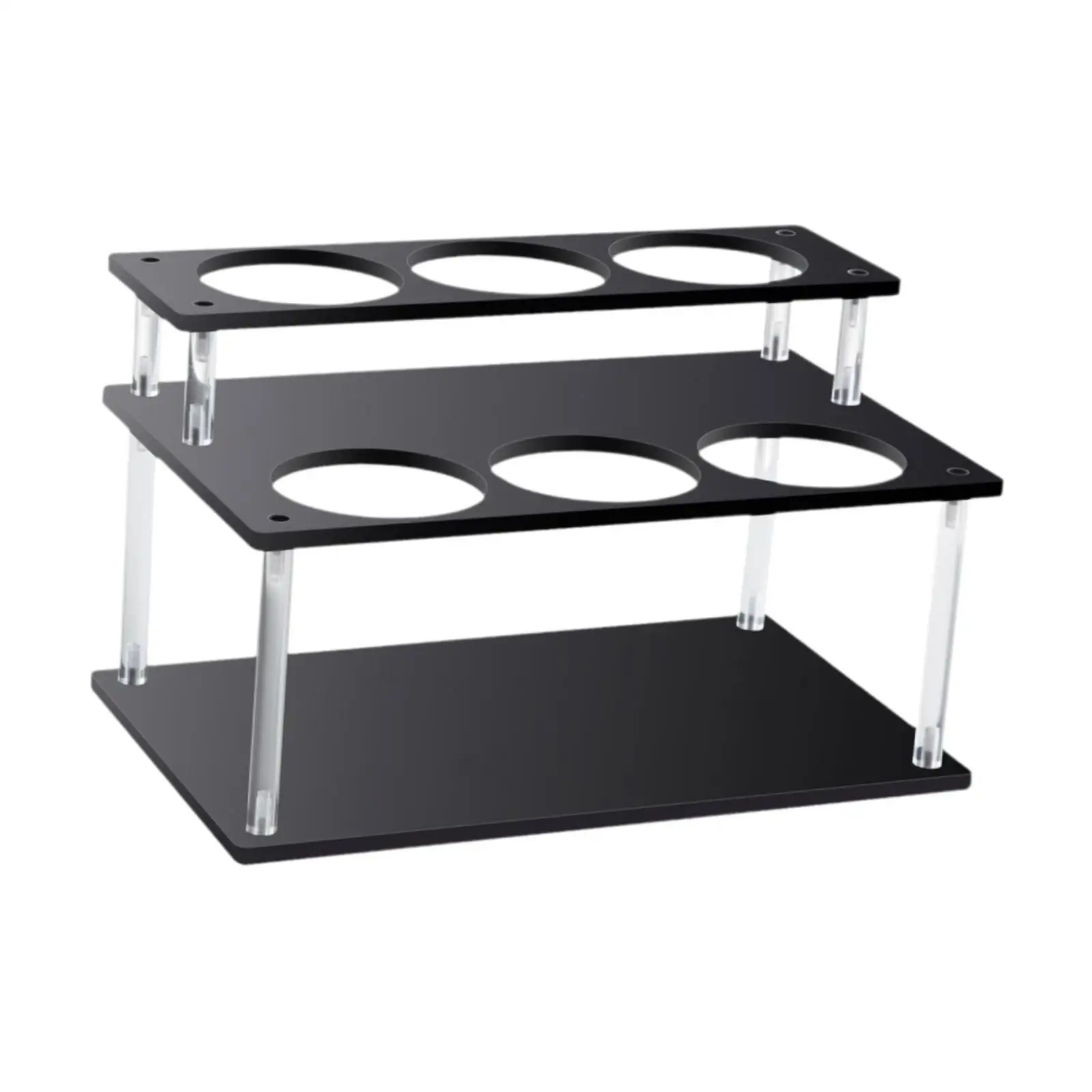 

Coffee Syrup Bottlerack Kitchen 2Tier Versatile Cabinet Space Saving Dressing Display Stable Condiment Rack Seasoning Organizer