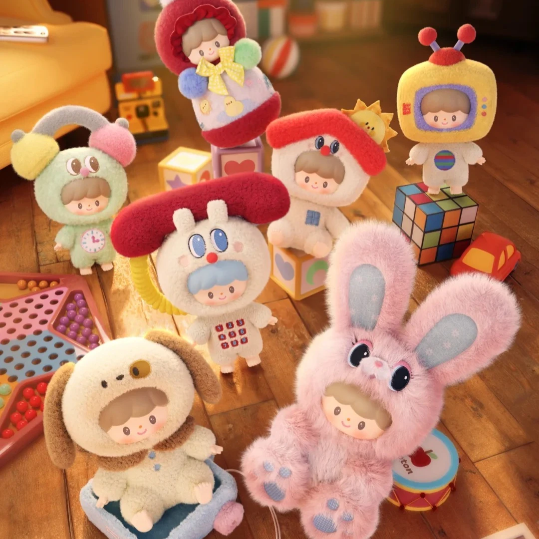 

Zzoton Happy Time Machine Series, милая глухая коробка, коллекционные предметы, эмалированная кукла, изысканная кукла, загадочная коробка, модная игра, подарок-сюрприз