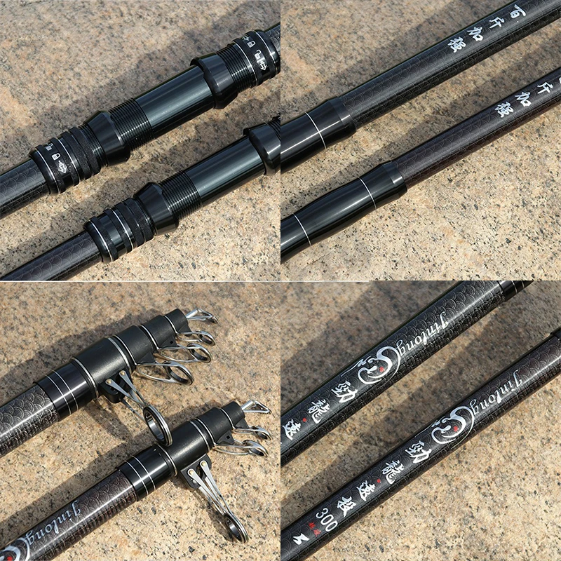 Caña Telescópica de Carbono para Surfcasting y Baitcasting - imagen 5