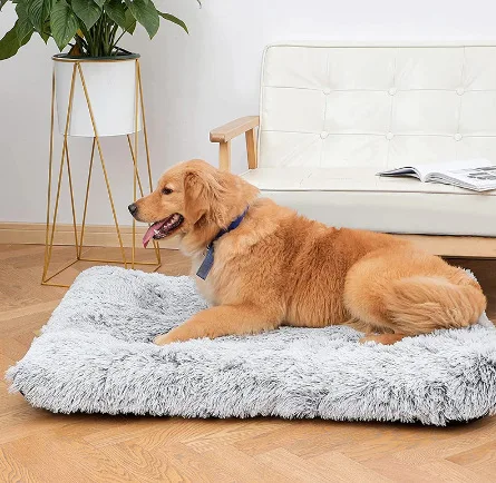 Plush square pet Nest Wave memory foam deep sleep dog sofa bed pet supplies factory wholesale Dog snuffle mat Dog drying towel