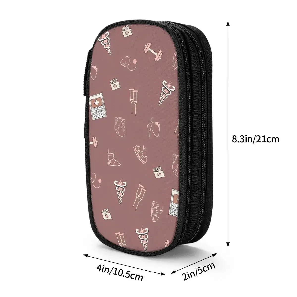 Estuche para lápices Enfermera En Apuros, bonito estuche para bolígrafos de enfermera, bolsas para estudiantes, suministros escolares de gran capacidad, caja de lápices para regalos