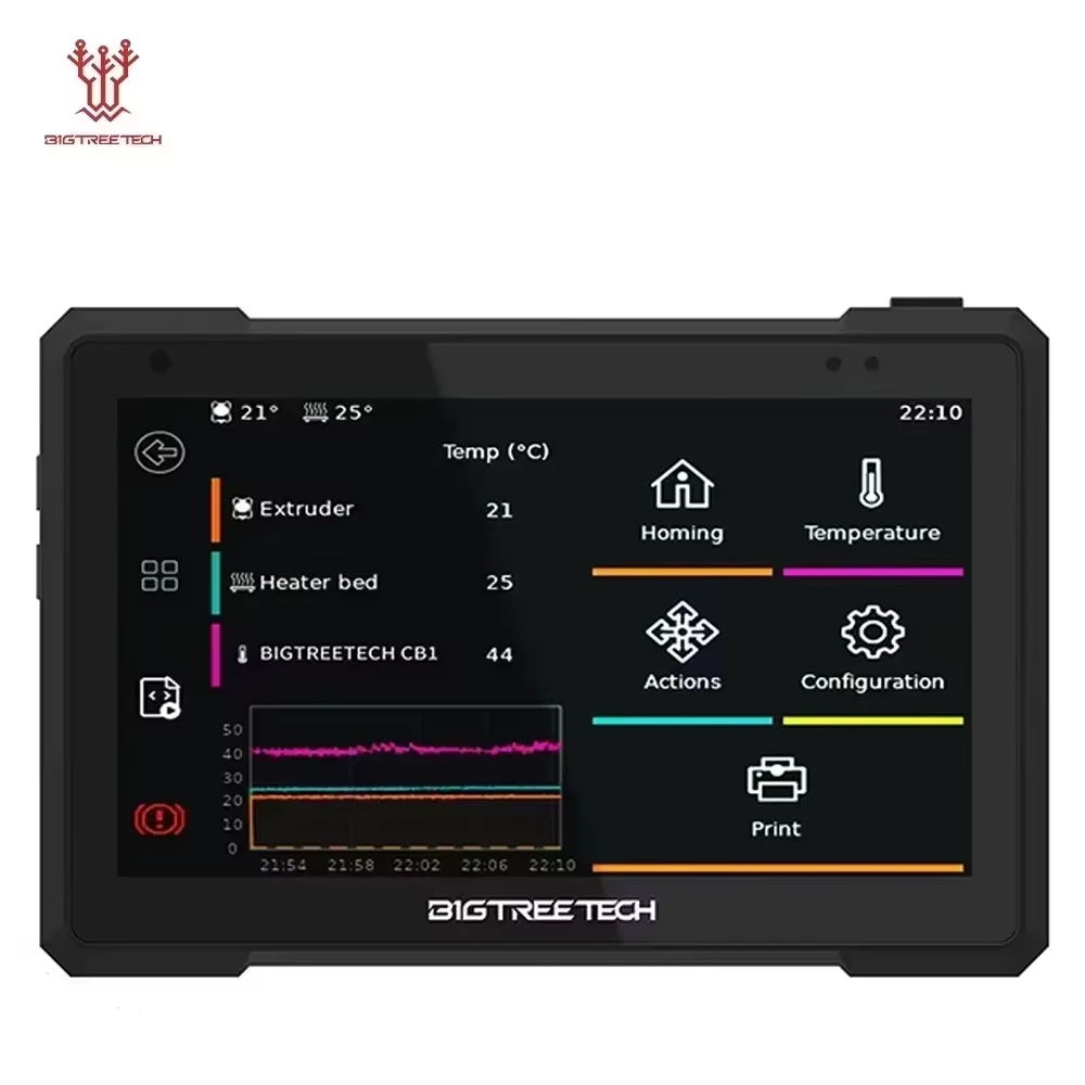 

Сенсорный IPS-экран BIGTREETECH Pad 7 (7 дюймов) с Klipper и картой памяти CB1 32 ГБ для 3D-принтеров CM4, Voron 2.4, Ender 3, B1 SE PLUS