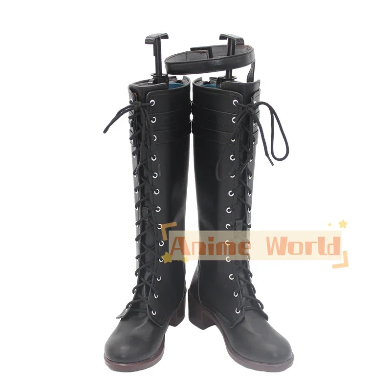 Genshin Impact Lyney Cosplay Schuhe Maßgeschneiderte Halloween Karneval Party Requisiten