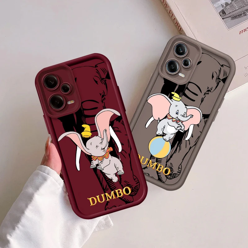 Disney Dumbo Cool Art Eye Ladder For Xiaomi Redmi Note 13 12 12C 11 11S 10 10C 10A 9C 9A Pro 5G Funda Phone Case