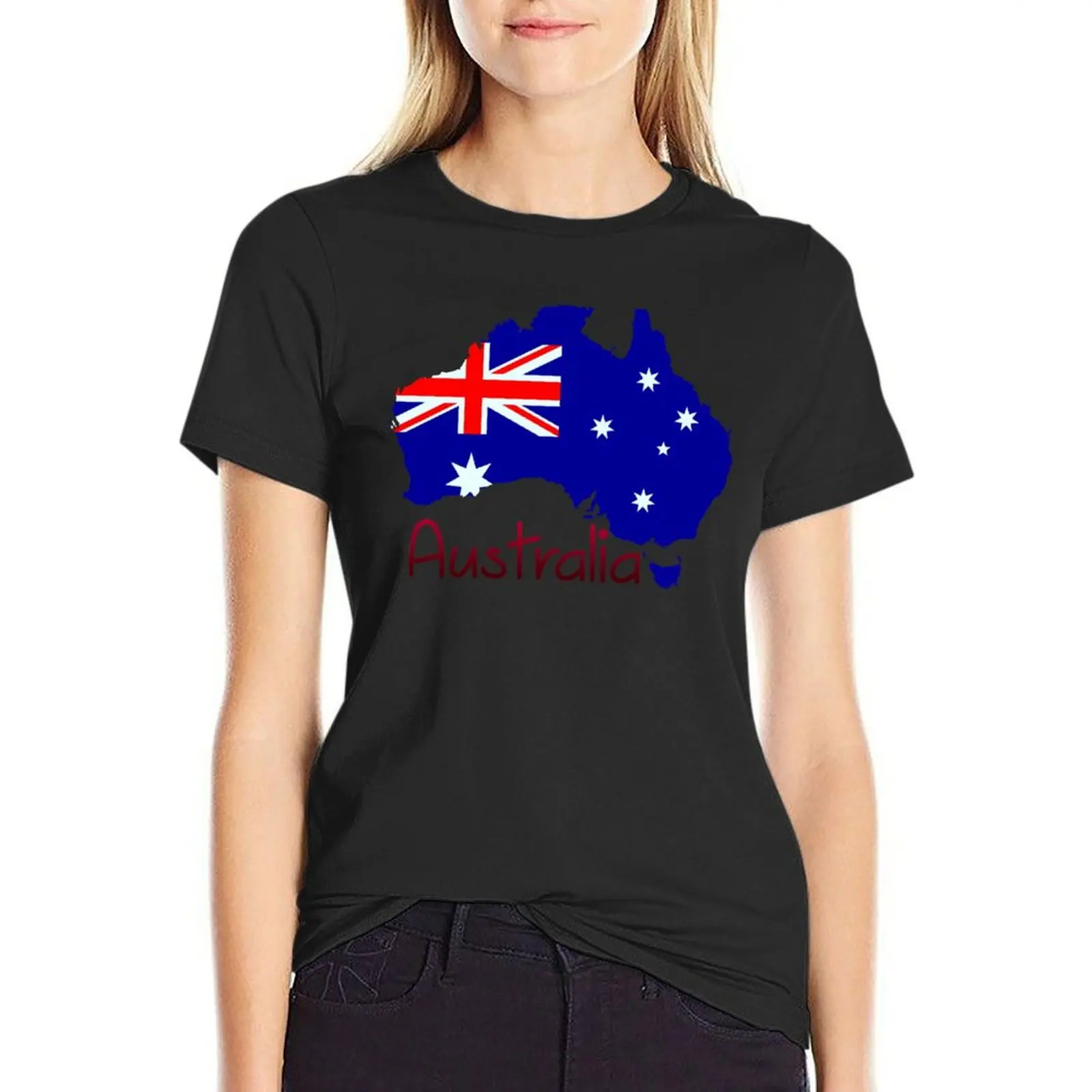 

Australia Australian Flag Australian Roots Australian Pride T-Shirt tees female Women t shirt